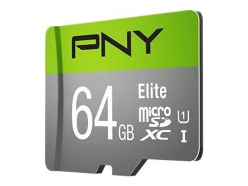 PNY Elite MicroSD/SD - 100MB/s - 64GB