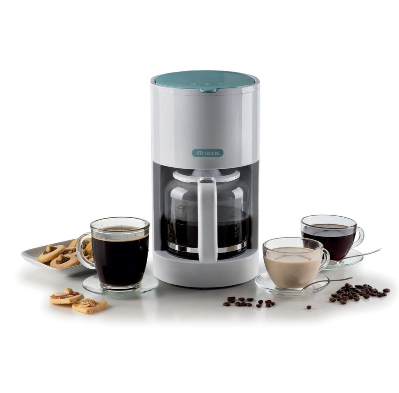 Ariete Breakfast Filter-Kaffeemaschine - 1,5l für 12 Tassen - weiß
