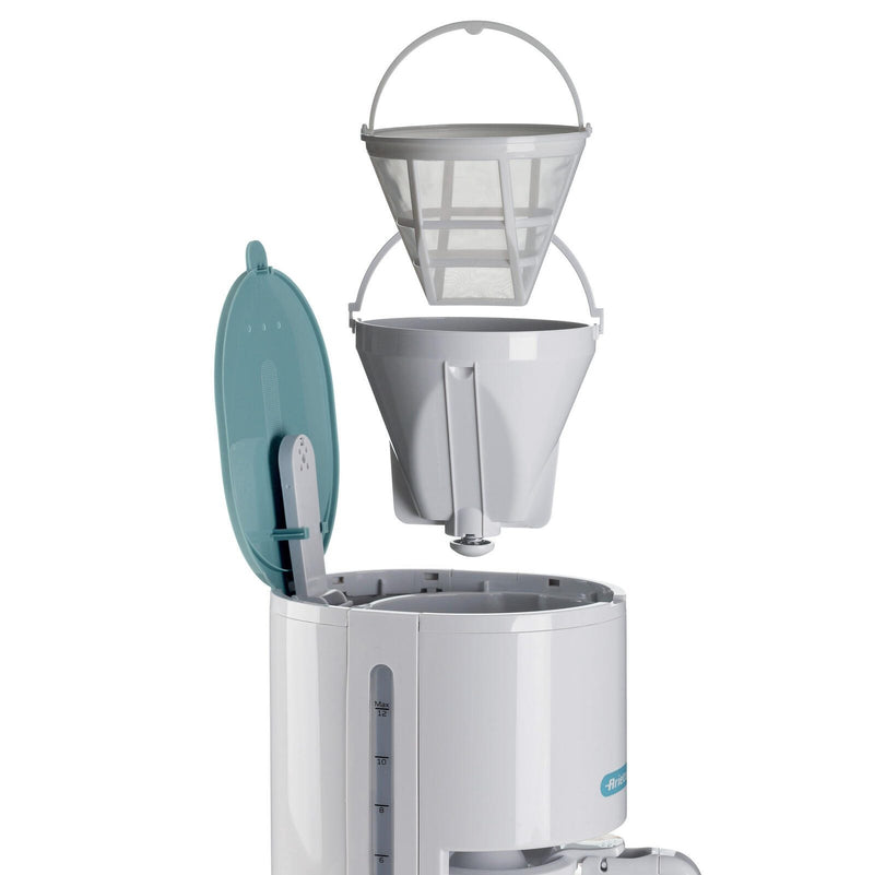 Ariete Breakfast Filter-Kaffeemaschine - 1,5l für 12 Tassen - weiß