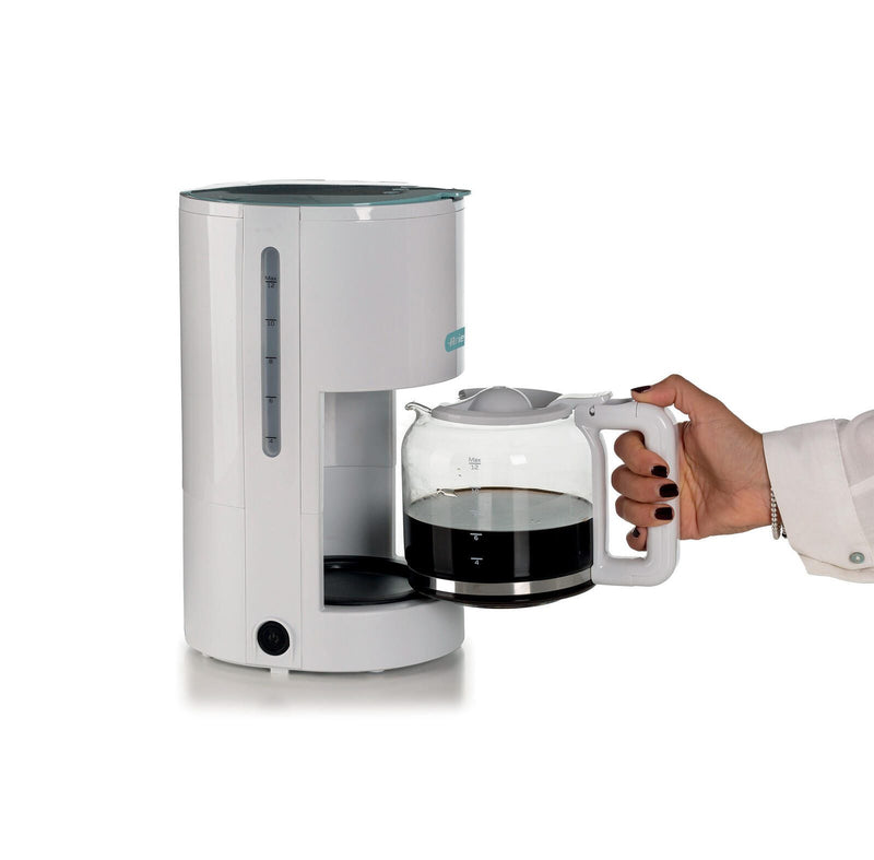 Ariete Breakfast Filter-Kaffeemaschine - 1,5l für 12 Tassen - weiß
