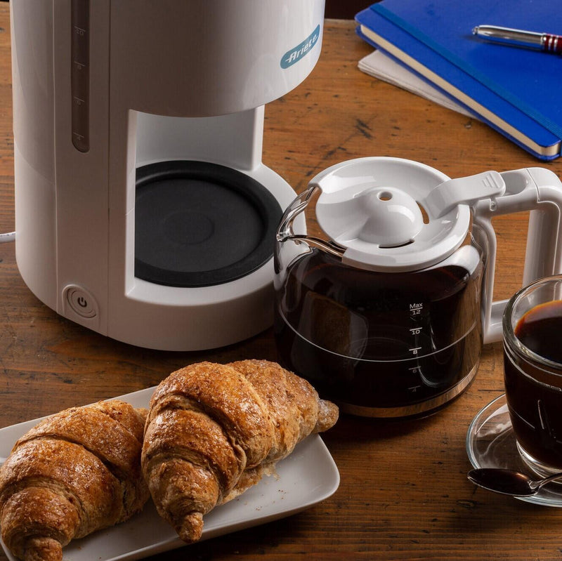 Ariete Breakfast Filter-Kaffeemaschine - 1,5l für 12 Tassen - weiß