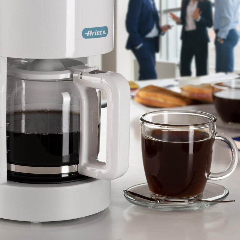 Ariete Breakfast Filter-Kaffeemaschine - 1,5l für 12 Tassen - weiß