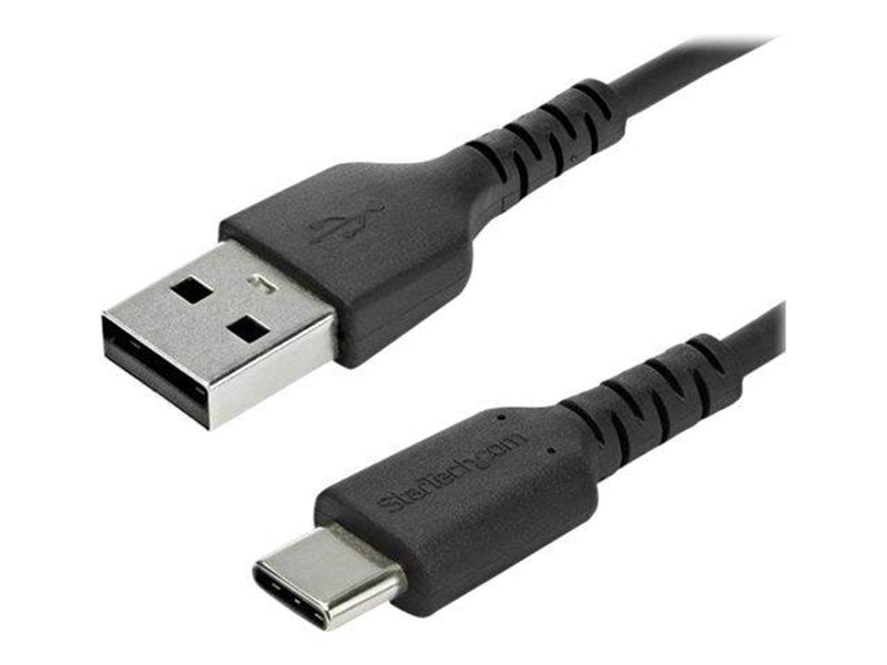 StarTech.com 1 m / 3.3ft. USB 2.0 to USB C Cable - Black - Aramid Fiber - USB-C cable - 1 m