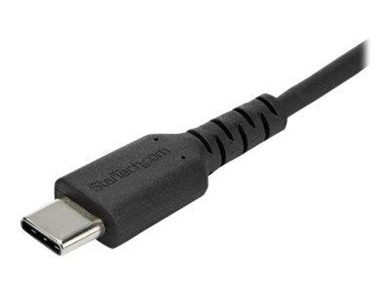 StarTech.com 1 m / 3.3ft. USB 2.0 to USB C Cable - Black - Aramid Fiber - USB-C cable - 1 m
