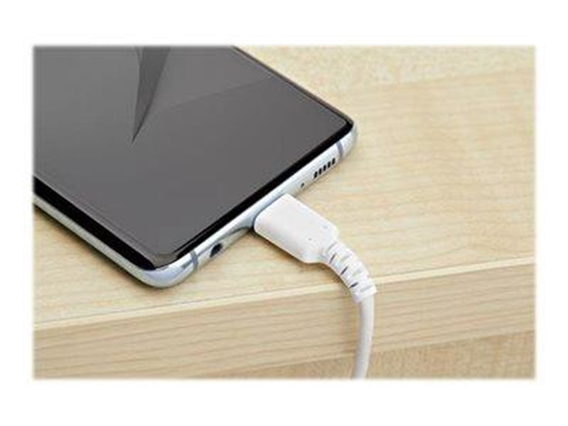 StarTech.com 1 m / 3.3 ft. USB C Cable - White - Aramid Fiber - USB-C cable - 1 m