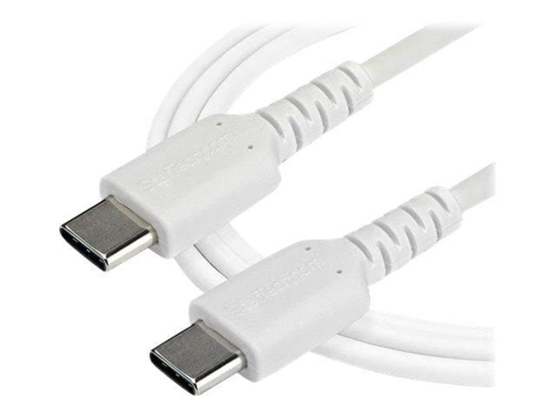 StarTech.com 1 m / 3.3 ft. USB C Cable - White - Aramid Fiber - USB-C cable - 1 m