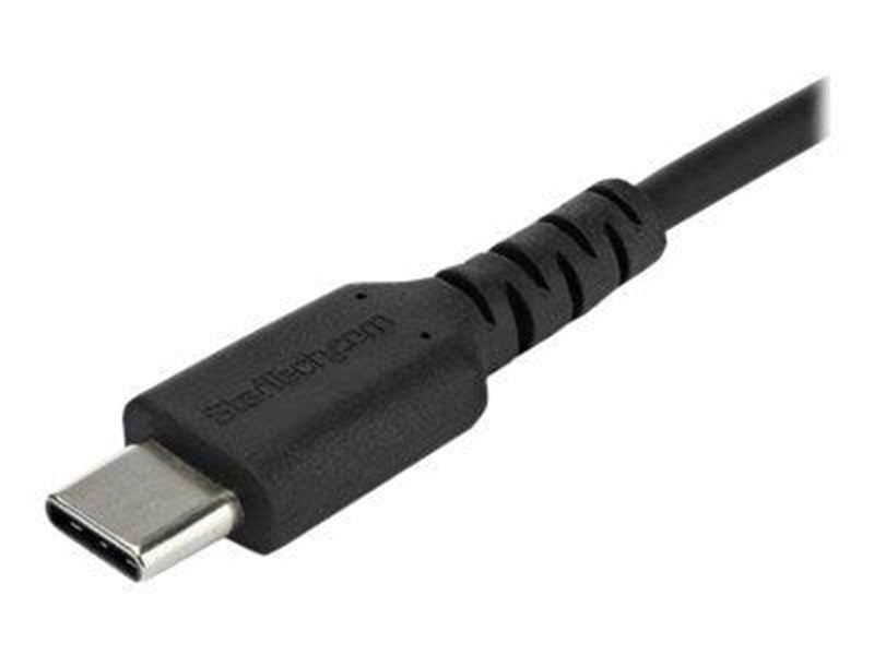StarTech.com 2 m / 6.6ft. USB C Cable - Black - Aramid Fiber - USB-C cable - 2 m