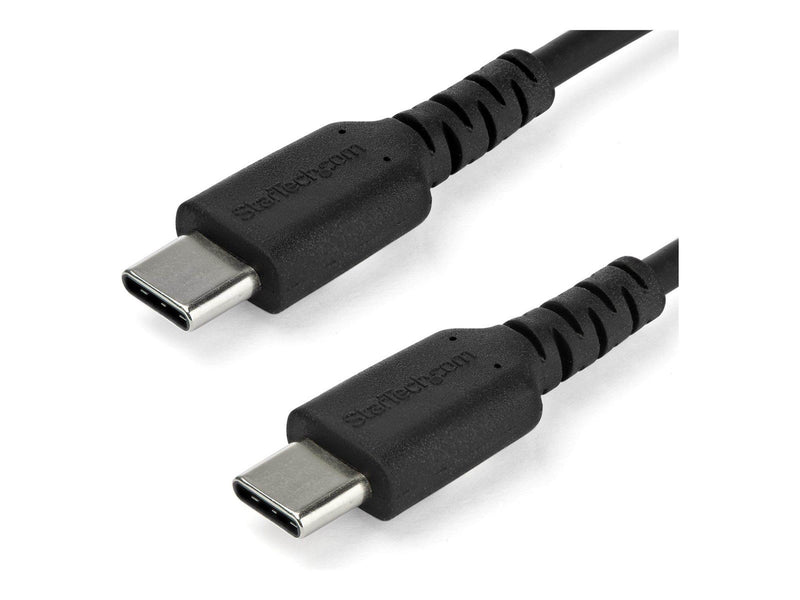 StarTech.com 2 m / 6.6ft. USB C Cable - Black - Aramid Fiber - USB-C cable - 2 m
