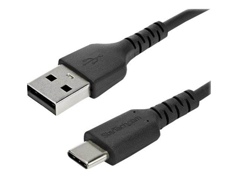 StarTech.com 2 m / 6.6 ft. USB 2.0 to USB C Cable - Black - Aramid Fiber - USB-C cable - 2 m