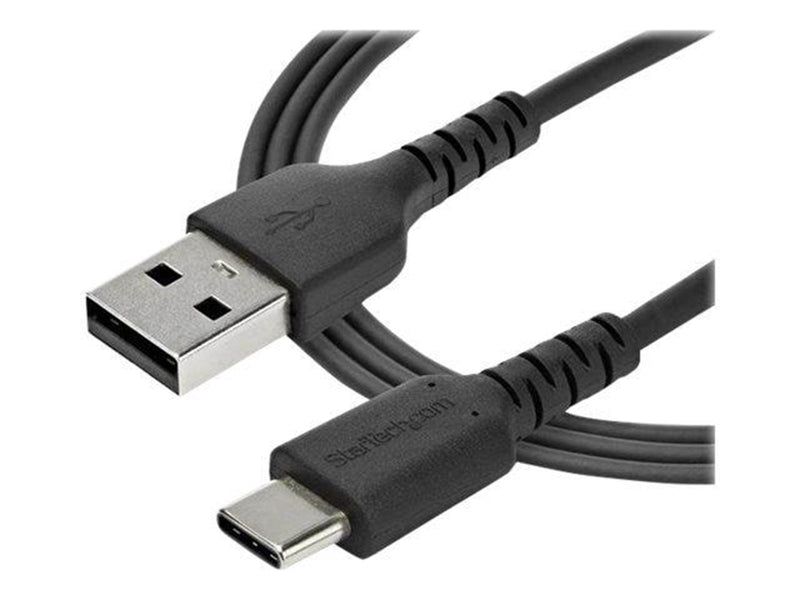 StarTech.com 2 m / 6.6 ft. USB 2.0 to USB C Cable - Black - Aramid Fiber - USB-C cable - 2 m
