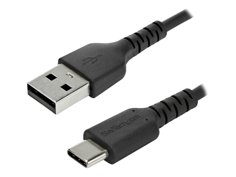 StarTech.com 2 m / 6.6 ft. USB 2.0 to USB C Cable - Black - Aramid Fiber - USB-C cable - 2 m