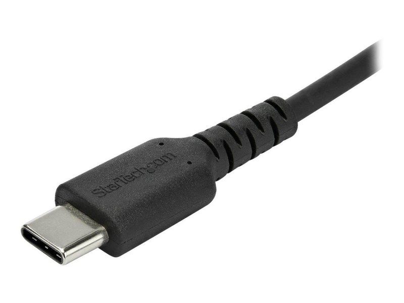 StarTech.com 2 m / 6.6 ft. USB 2.0 to USB C Cable - Black - Aramid Fiber - USB-C cable - 2 m