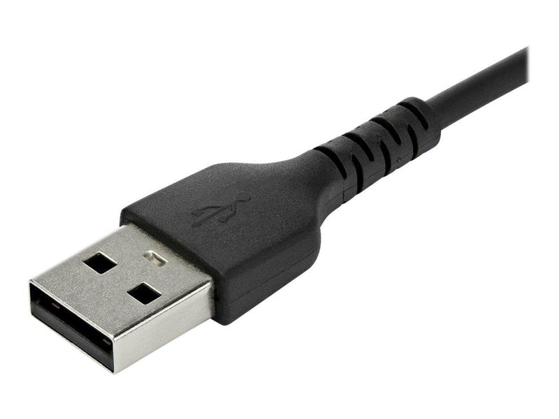 StarTech.com 2 m / 6.6 ft. USB 2.0 to USB C Cable - Black - Aramid Fiber - USB-C cable - 2 m