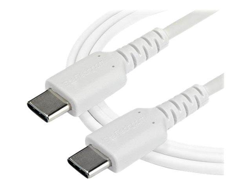 StarTech.com 2 m / 6.6 ft. USB C Cable - White - Aramid Fiber - USB-C cable - 2 m
