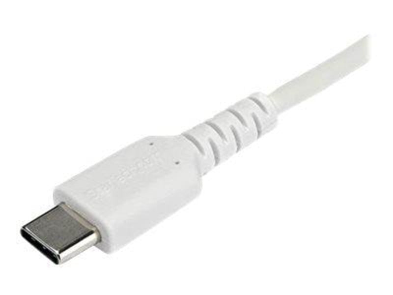 StarTech.com 2 m / 6.6 ft. USB C Cable - White - Aramid Fiber - USB-C cable - 2 m
