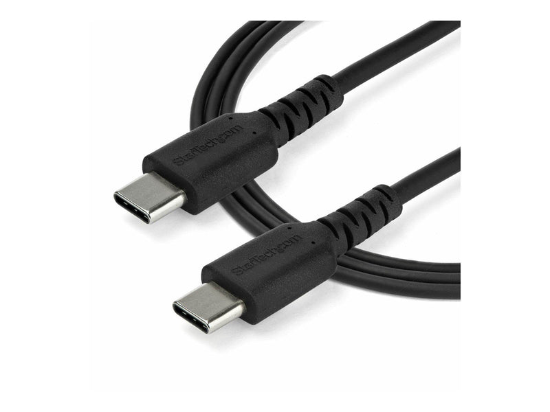 StarTech.com 1 m / 3.3ft. USB C Cable - Black - Aramid Fiber - USB-C cable - 1 m