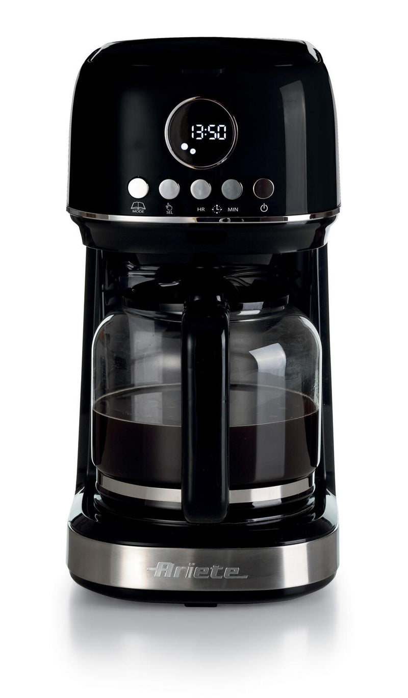 Ariete Moderna Filter-Kaffeemaschine - 1,5 l - schwarz