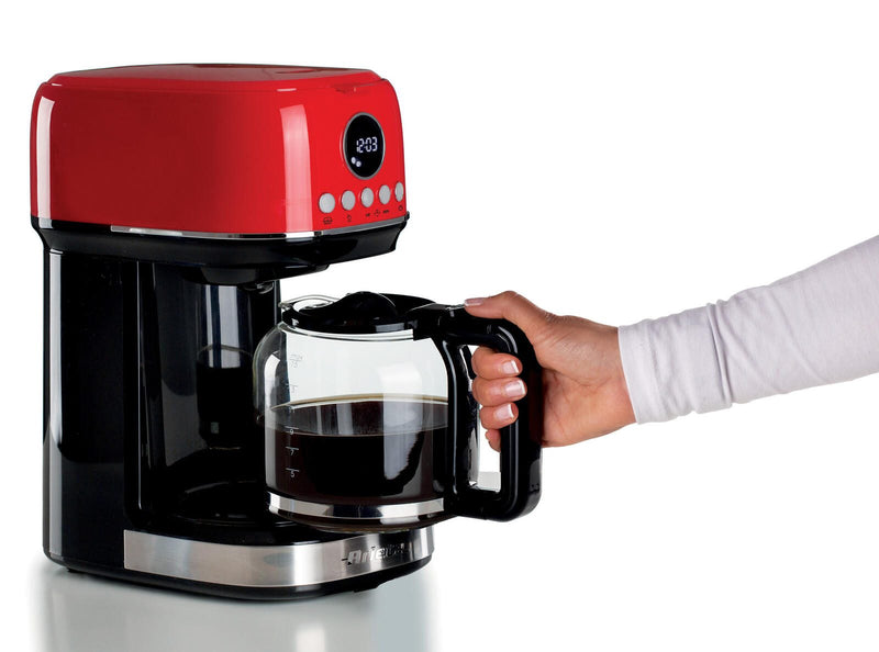 Ariete Moderna Filter-Kaffeemaschine - 1,5 l - rot