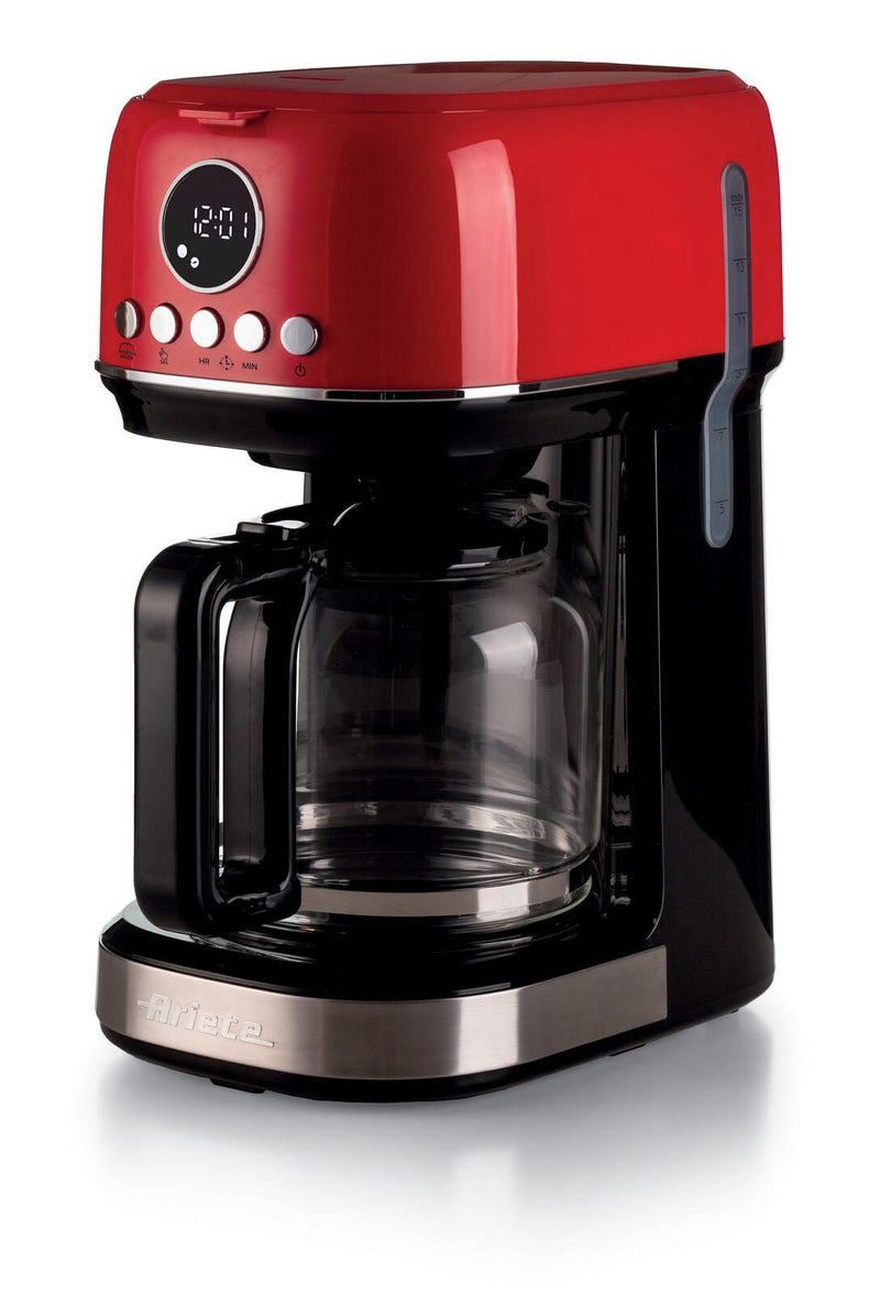 Ariete Moderna Filter-Kaffeemaschine - 1,5 l - rot