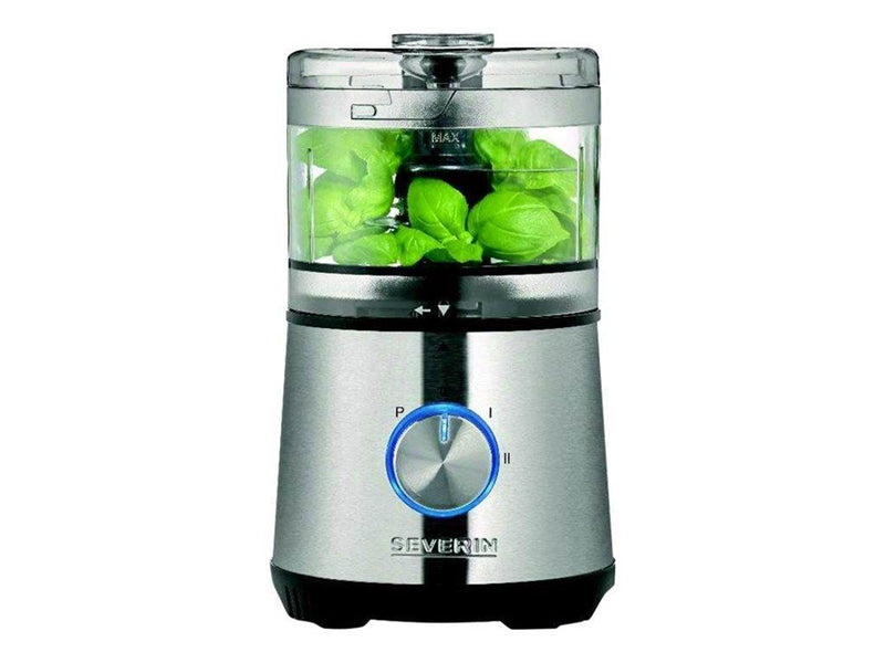 SEVERIN Küchenmaschine KM 3865 - food processor - 400 W - brushed stainless steel/black