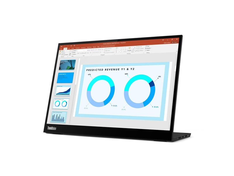 14" Lenovo ThinkVision M14d - 2240x1400 - 60Hz - IPS