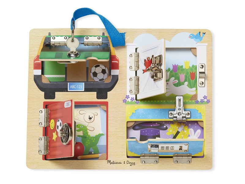 Melissa & Doug Lock & Latch Board