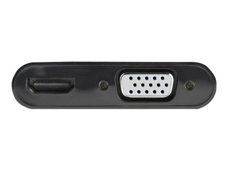 StarTech.com DisplayPort to HDMI VGA Adapter - 4K 60Hz - Mac & Windows - video adapter - DisplayPort / HDMI / VGA - 23.2 cm