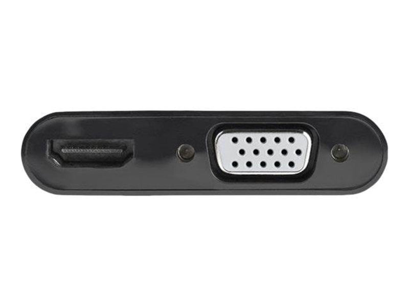 StarTech.com DisplayPort to HDMI VGA Adapter - 4K 60Hz - Mac & Windows - video adapter - DisplayPort / HDMI / VGA - 23.2 cm
