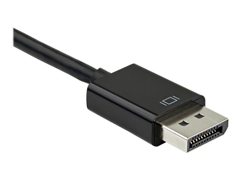 StarTech.com DisplayPort to HDMI VGA Adapter - 4K 60Hz - Mac & Windows - video adapter - DisplayPort / HDMI / VGA - 23.2 cm
