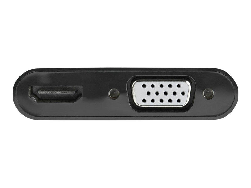 StarTech.com DisplayPort to HDMI VGA Adapter - 4K 60Hz - Mac & Windows - video adapter - DisplayPort / HDMI / VGA - 23.2 cm