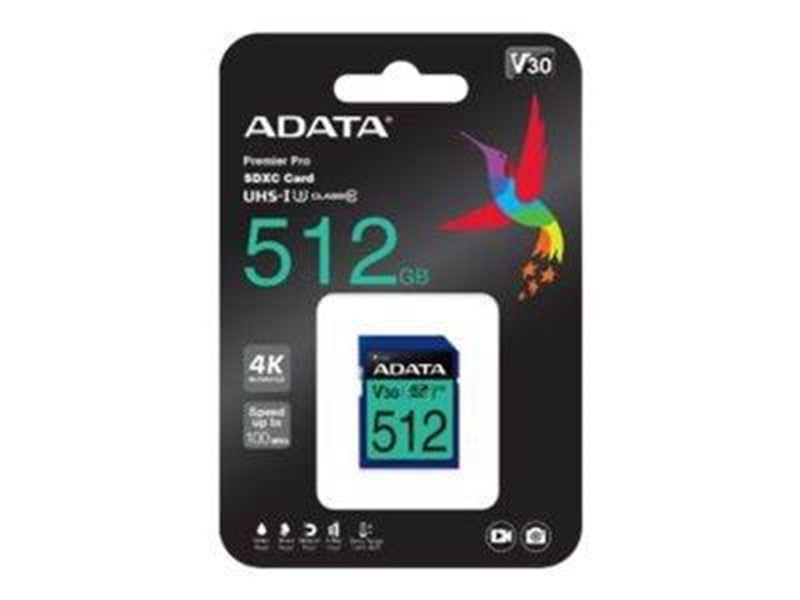 A-Data ADATA Premier Pro SDXC UHS-I U3 Class 10 (V30S)