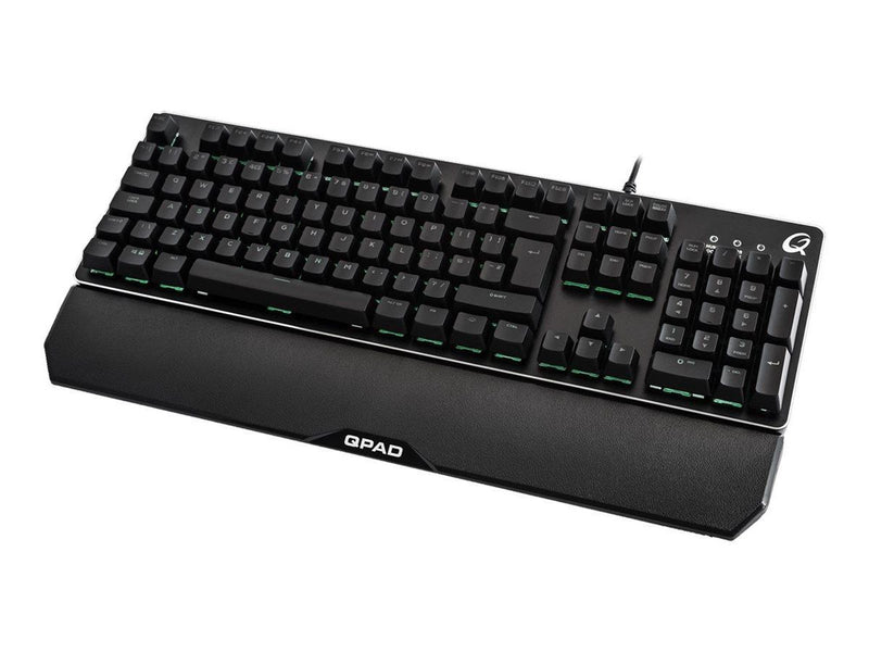 QPAD MK-40 - keyboard - German - Tastaturen - Deutsch - Schwarz
