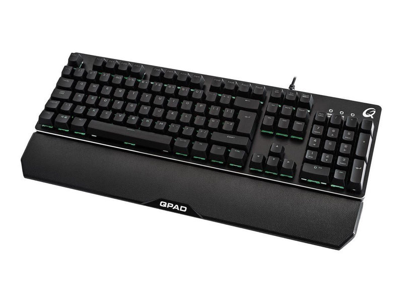 QPAD MK-40 - keyboard - German - Tastaturen - Deutsch - Schwarz