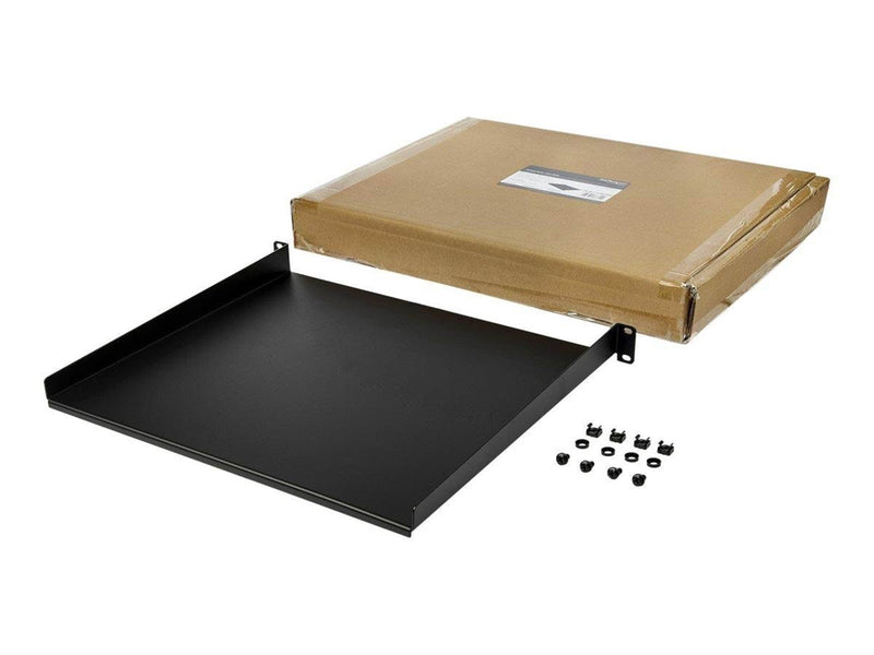 StarTech.com 1U Rack Shelf - 16 Inches Deep rack shelf - 1U