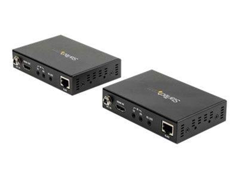 StarTech.com HDMI over CAT6 Extender - 4K 60Hz - 330' (100m) - IR Support - video/audio/infrared extender - HDMI