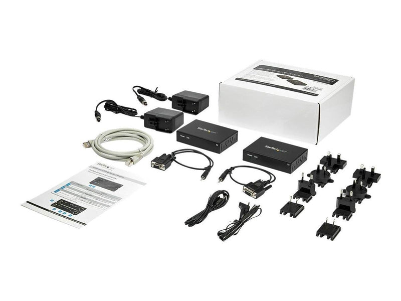 StarTech.com HDMI over CAT6 Extender - 4K 60Hz - 330' (100m) - IR Support - video/audio/infrared extender - HDMI