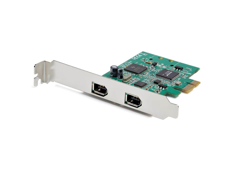 StarTech.com PEX1394A2V2 2-Port PCI Express FireWire Card - PCIe FireWire 1394a Adapter