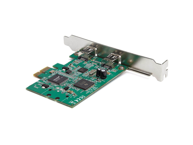 StarTech.com PEX1394A2V2 2-Port PCI Express FireWire Card - PCIe FireWire 1394a Adapter