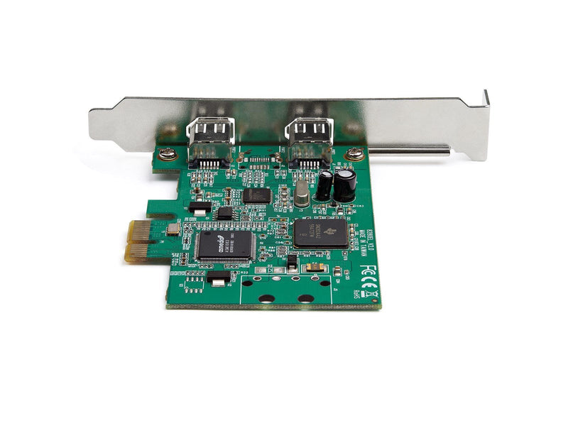 StarTech.com PEX1394A2V2 2-Port PCI Express FireWire Card - PCIe FireWire 1394a Adapter