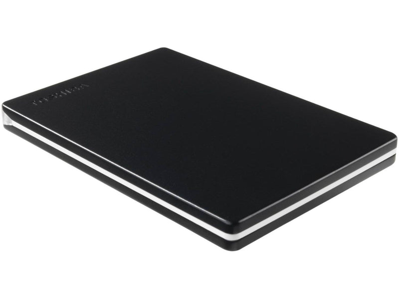 Toshiba Canvio Slim - Extern Festplatte - 2TB - Schwarz