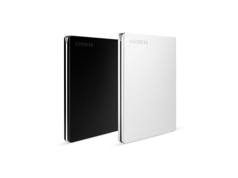Toshiba Canvio Slim - Extern Festplatte - 2TB - Schwarz