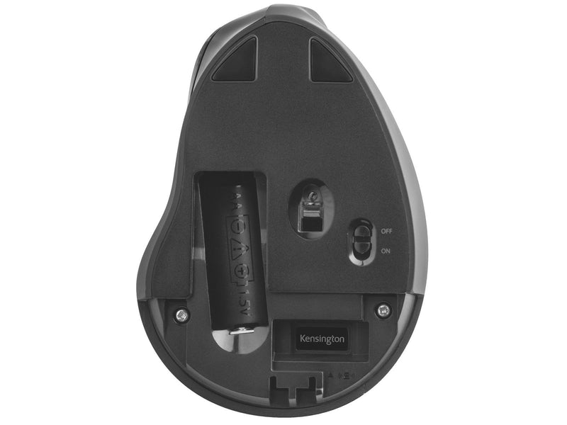 Kensington Pro Fit Ergo Vertikale kabellose Maus - Maus (Schwarz)