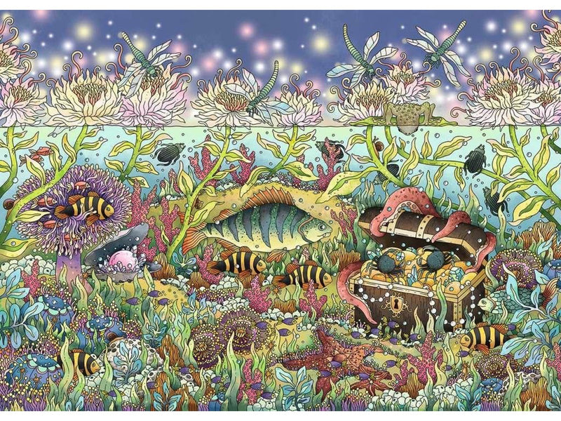 Ravensburger Underwater Kingdom At Dusk 1000p