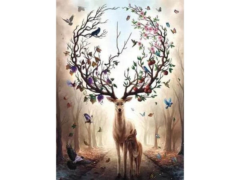 Ravensburger Fantasy Deer Puzzle - 1000 Teile