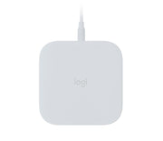 Logitech Powered Pad kabelloses Ladegerät weiß