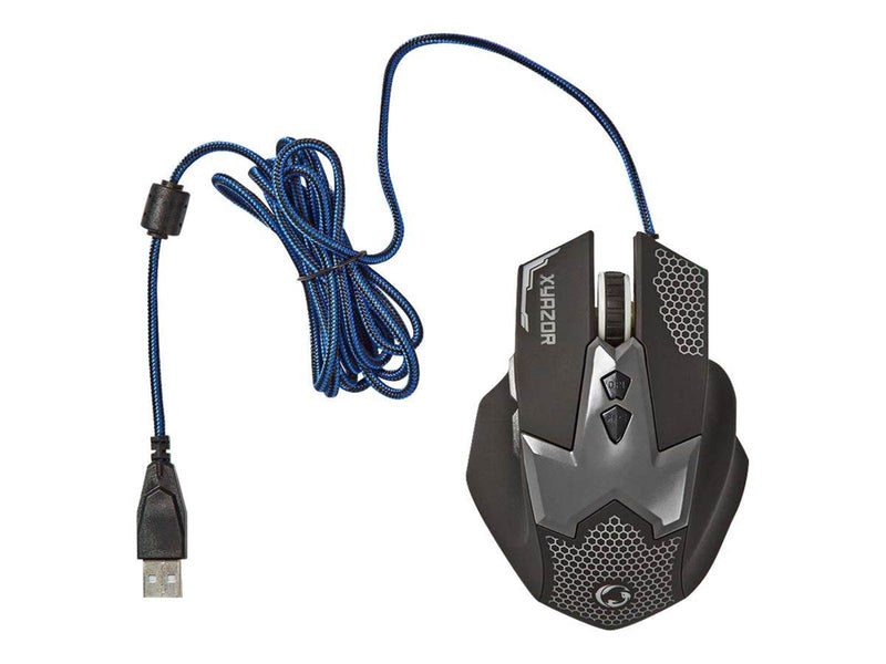 Nedis Gaming Xyazor - Maus (Schwarz)