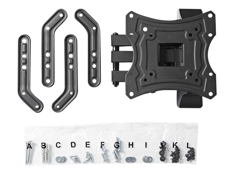 Nedis TVWM1530BK - wall mount (full-motion) 30 kg 55" 100 x 100 mm