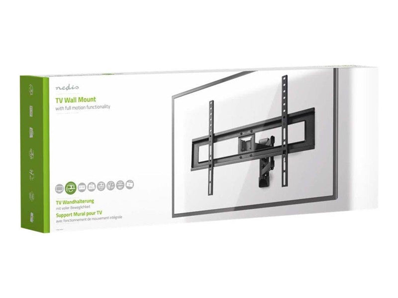 Nedis TVWM1550BK - wall mount (full-motion) 35 kg 70" 100 x 100 mm