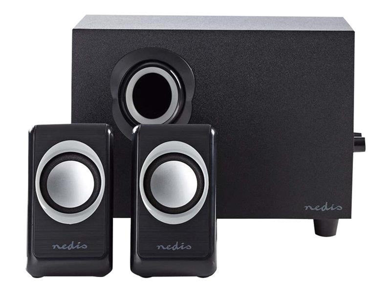 Nedis - speaker system - for PC - 2.1 PC-Lautsprecher