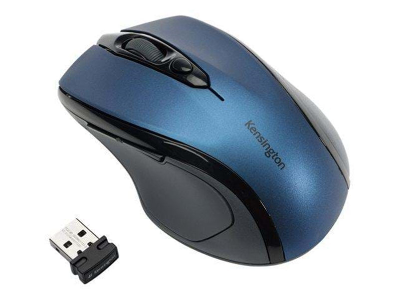 Kensington Pro Fit® Wireless Mid-Size Maus, saphirblau Blau - Maus (Blau)